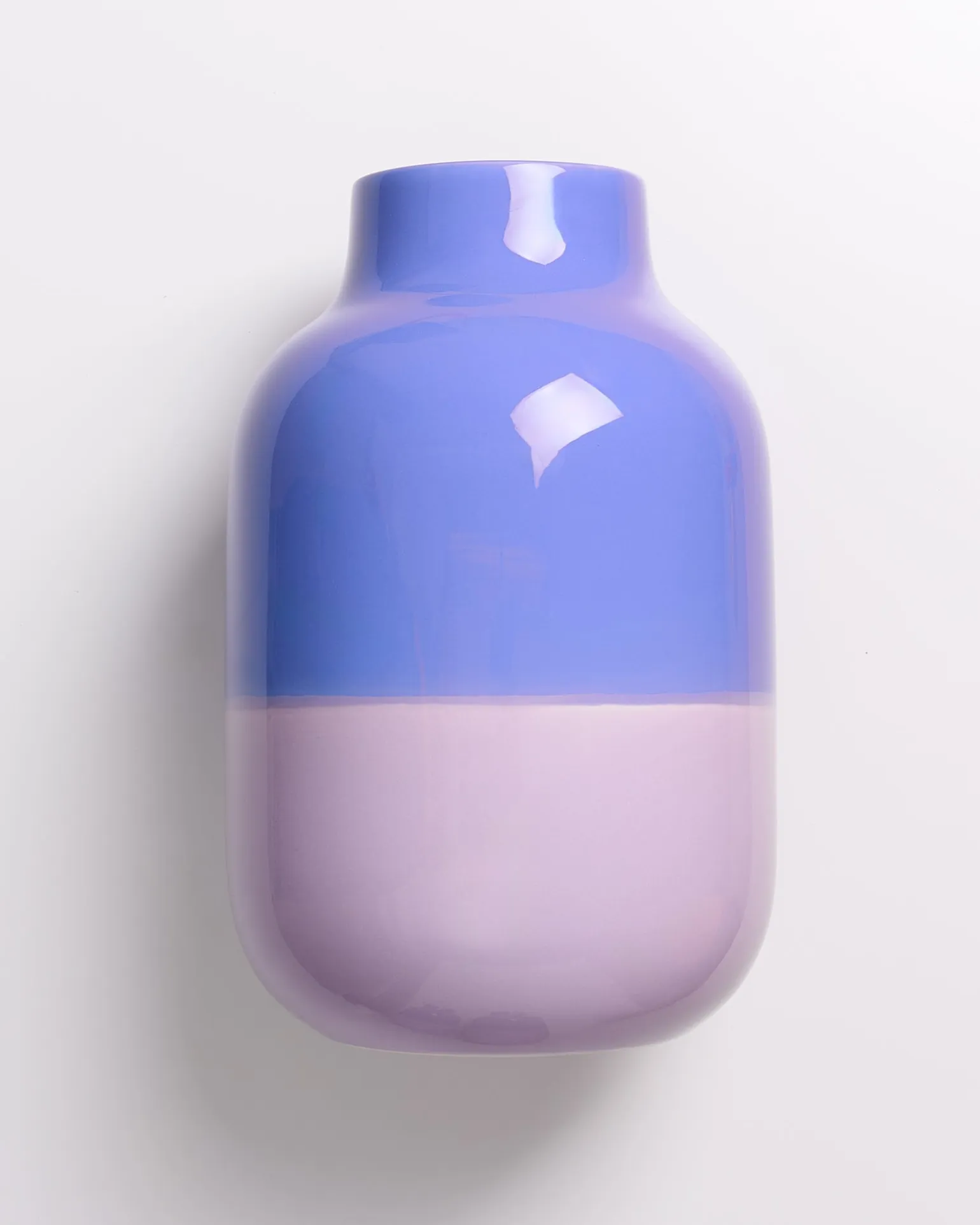 Nuno Vase L cornflower lila