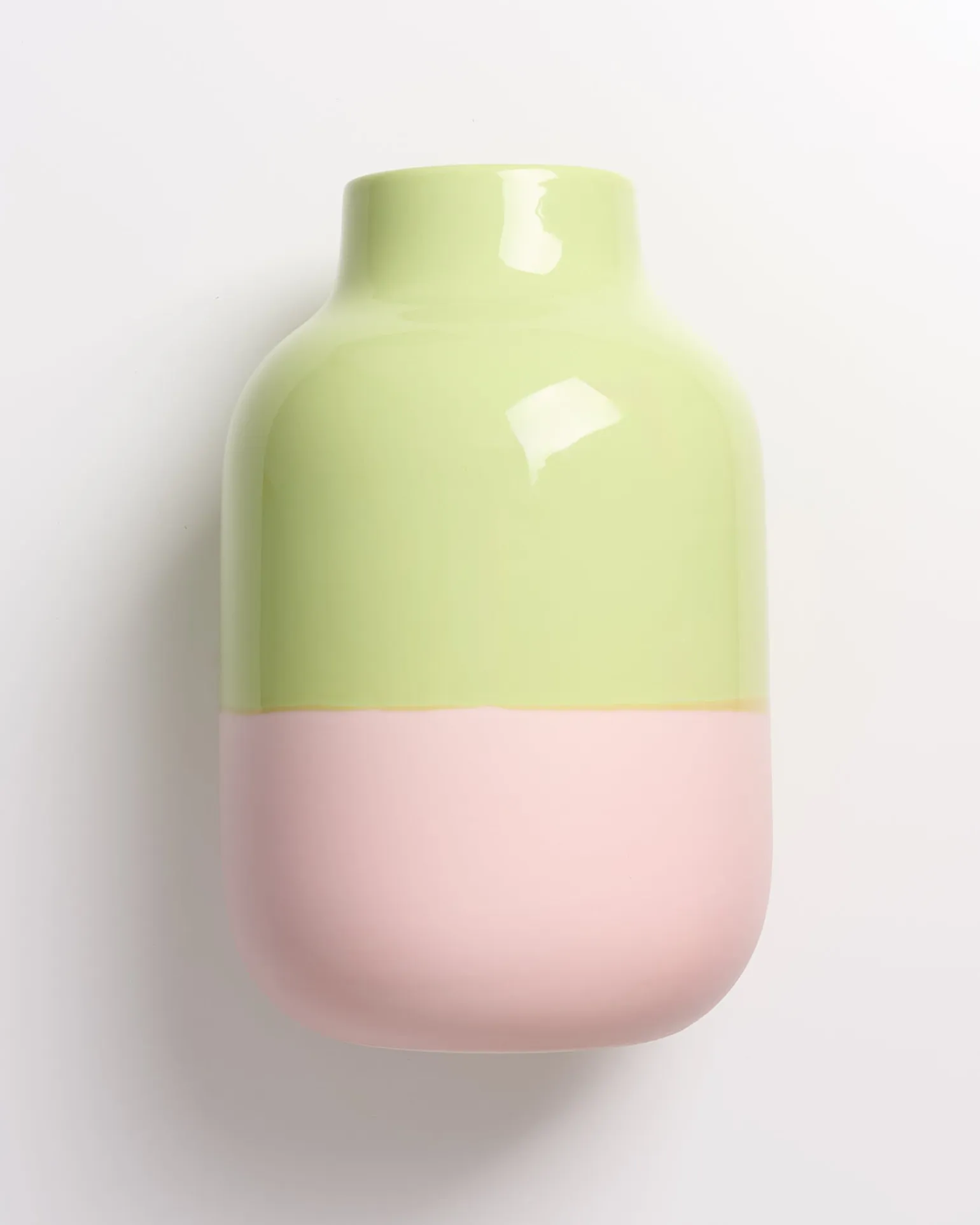 Nuno Vase L lime rosé