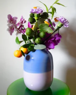 Nuno Vase M cornflower lila