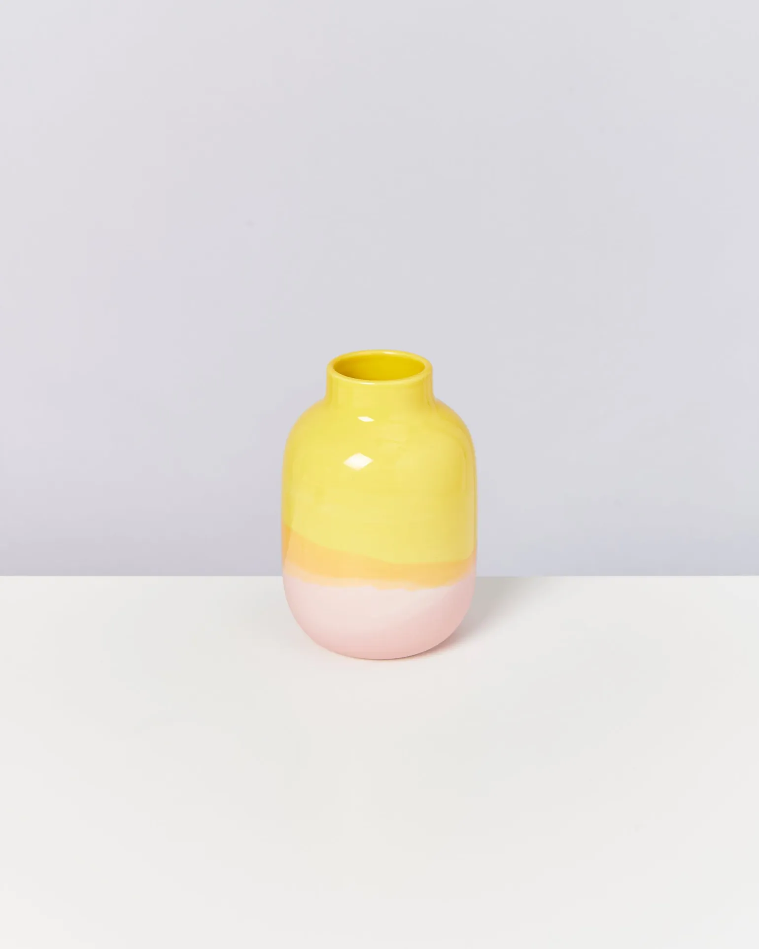 Nuno Vase M gelb rosé