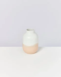 Nuno Vase M hellblau sand