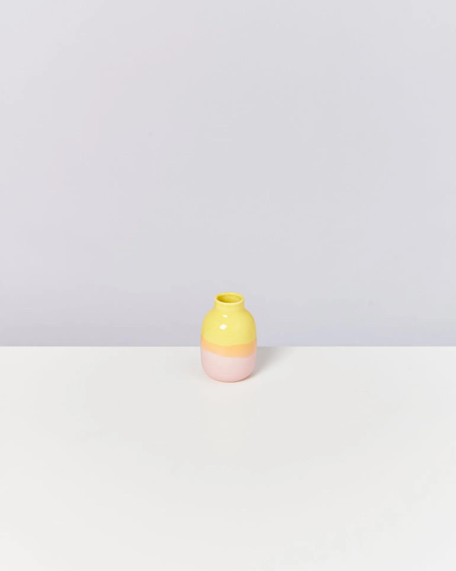 Nuno Vase S gelb rosé