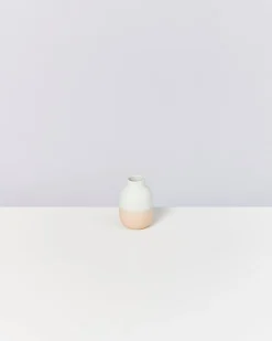Nuno Vase S hellblau sand
