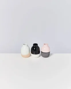 Nuno Vase S hellblau sand