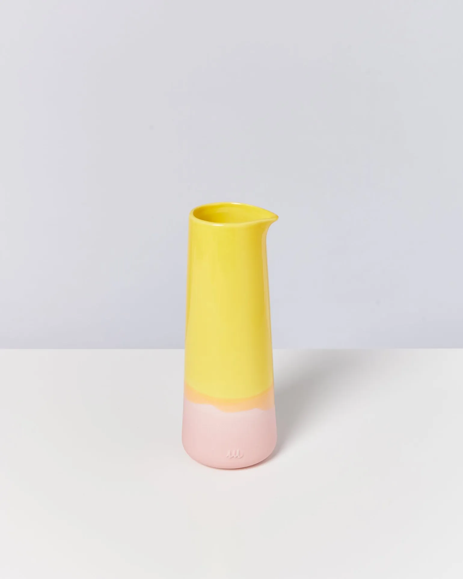 Pinguim Karaffe gelb rosé