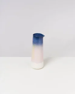 Pinguim Karaffe gesprenkelt blau rosa