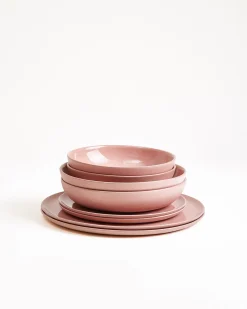 Seda Geschirr-Set rosé 8-teilig