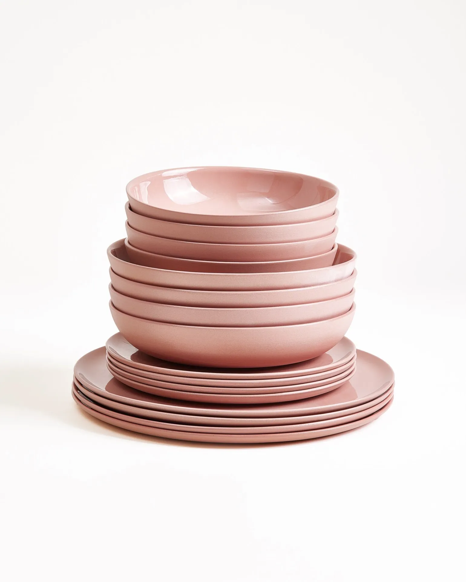 Seda Geschirr-Set rosé 16-teilig