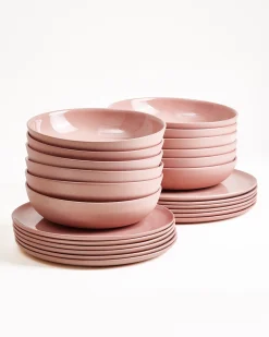 Seda Geschirr-Set rosé 24-teilig