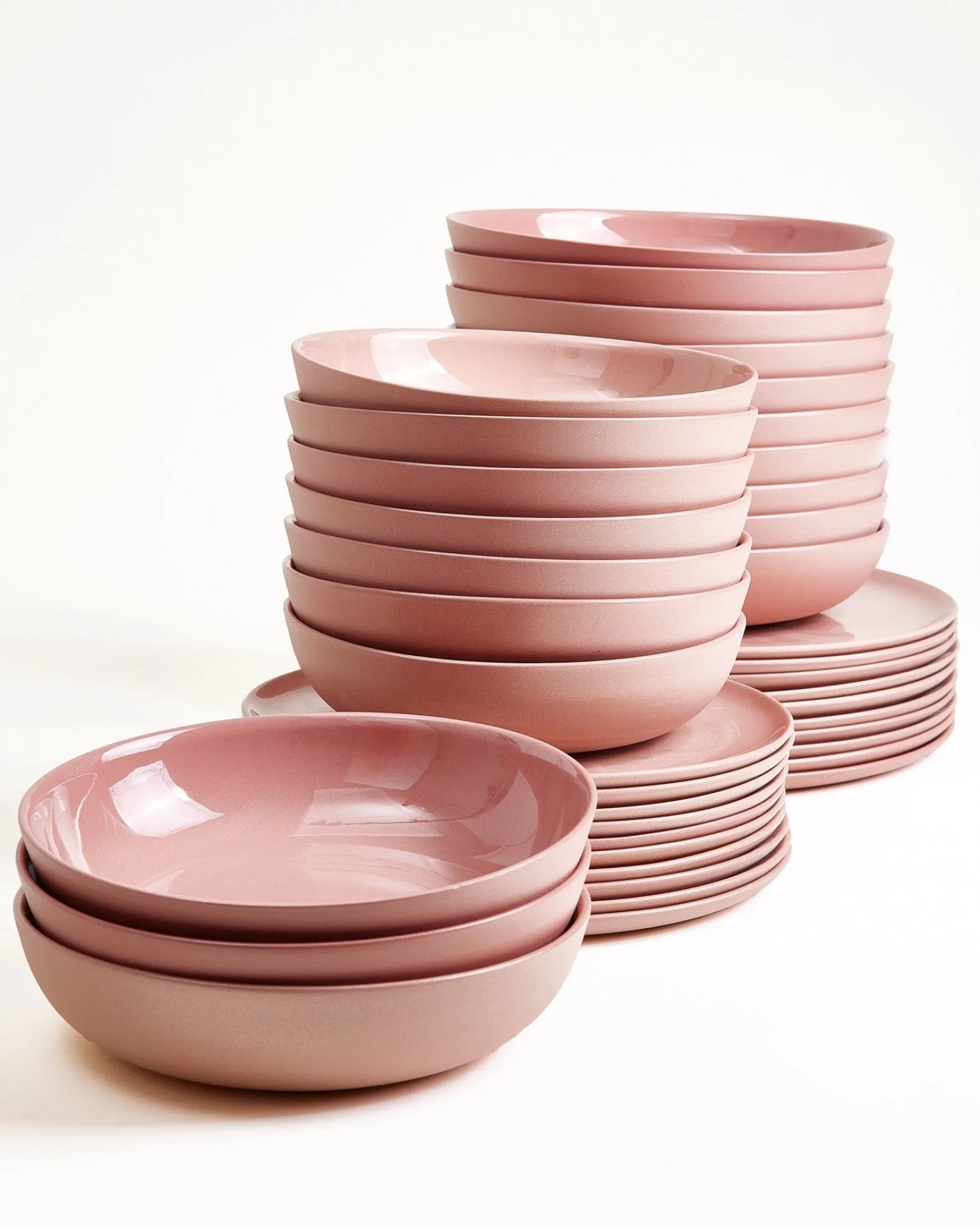 Seda Geschirr-Set rosé 40-teilig