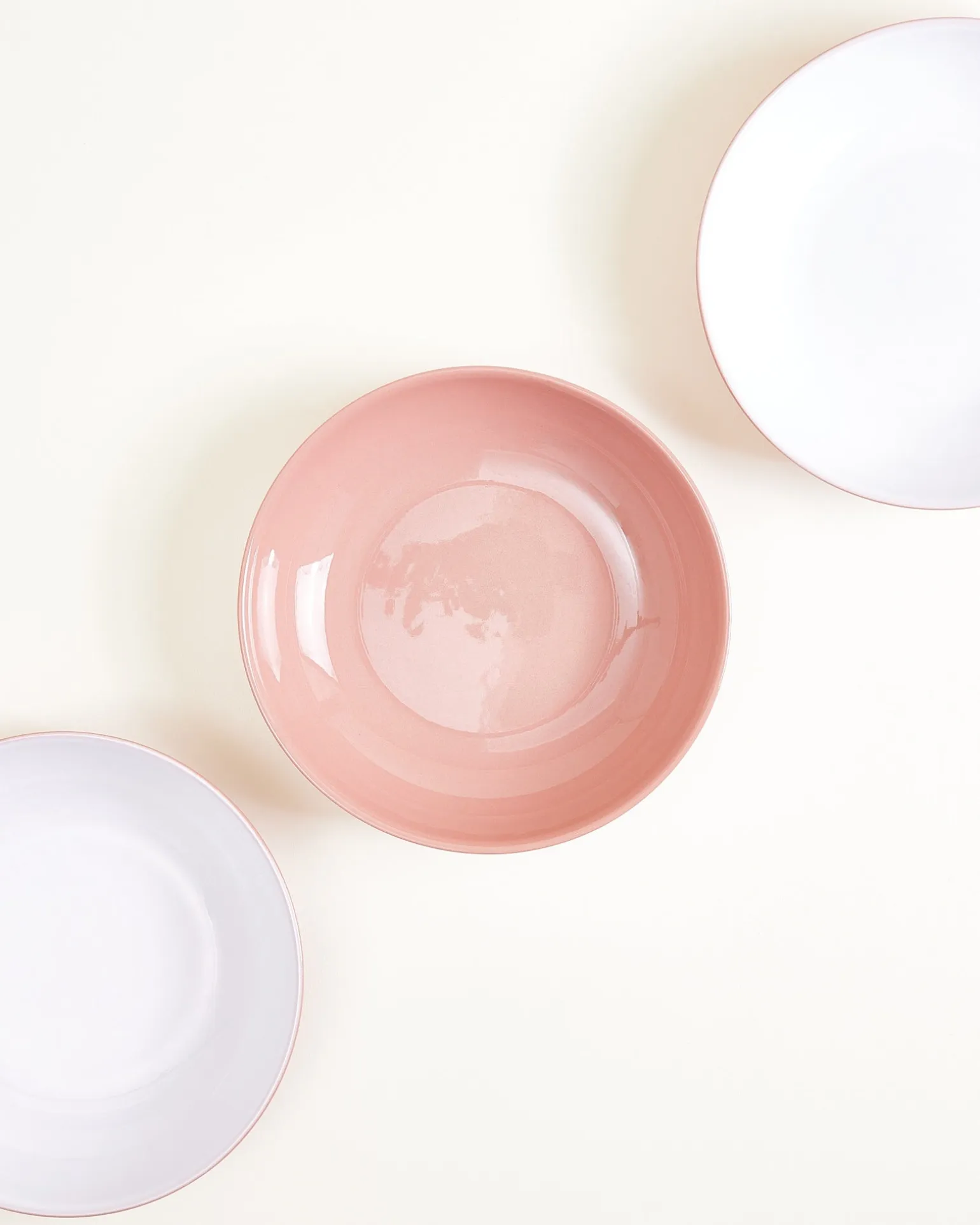 Seda Müslischale rosé weiß