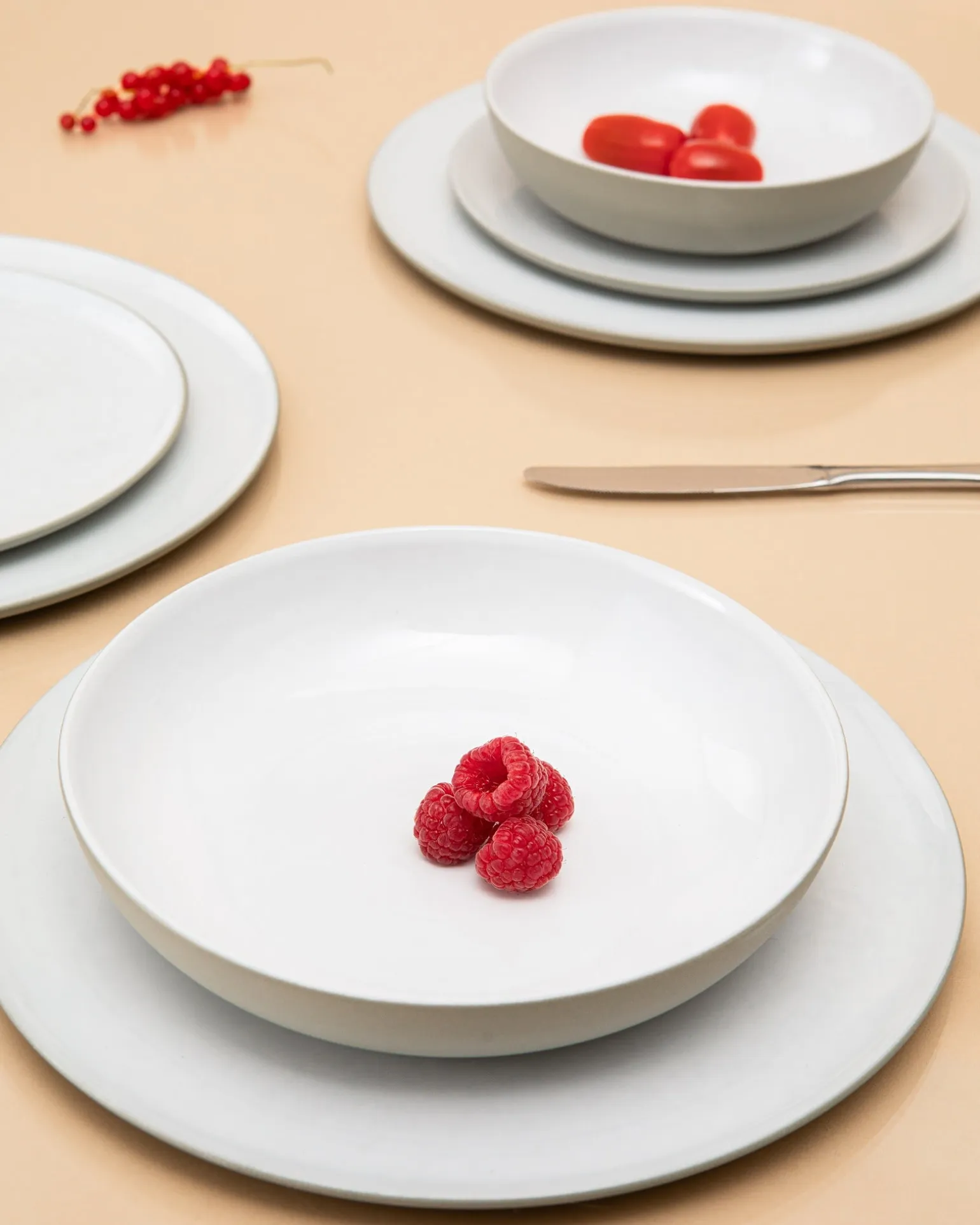 Seda Pastateller salbeigrün weiß