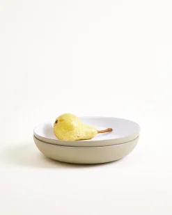 Seda Pastateller salbeigrün weiß