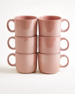 Seda Tasse klein rosé 6er-Set
