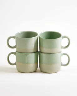 Seda Tasse klein salbeigrün 4er-Set