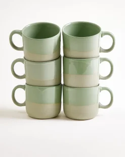 Seda Tasse klein salbeigrün 6er-Set