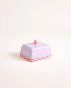 Seia Butterdose lila rosa