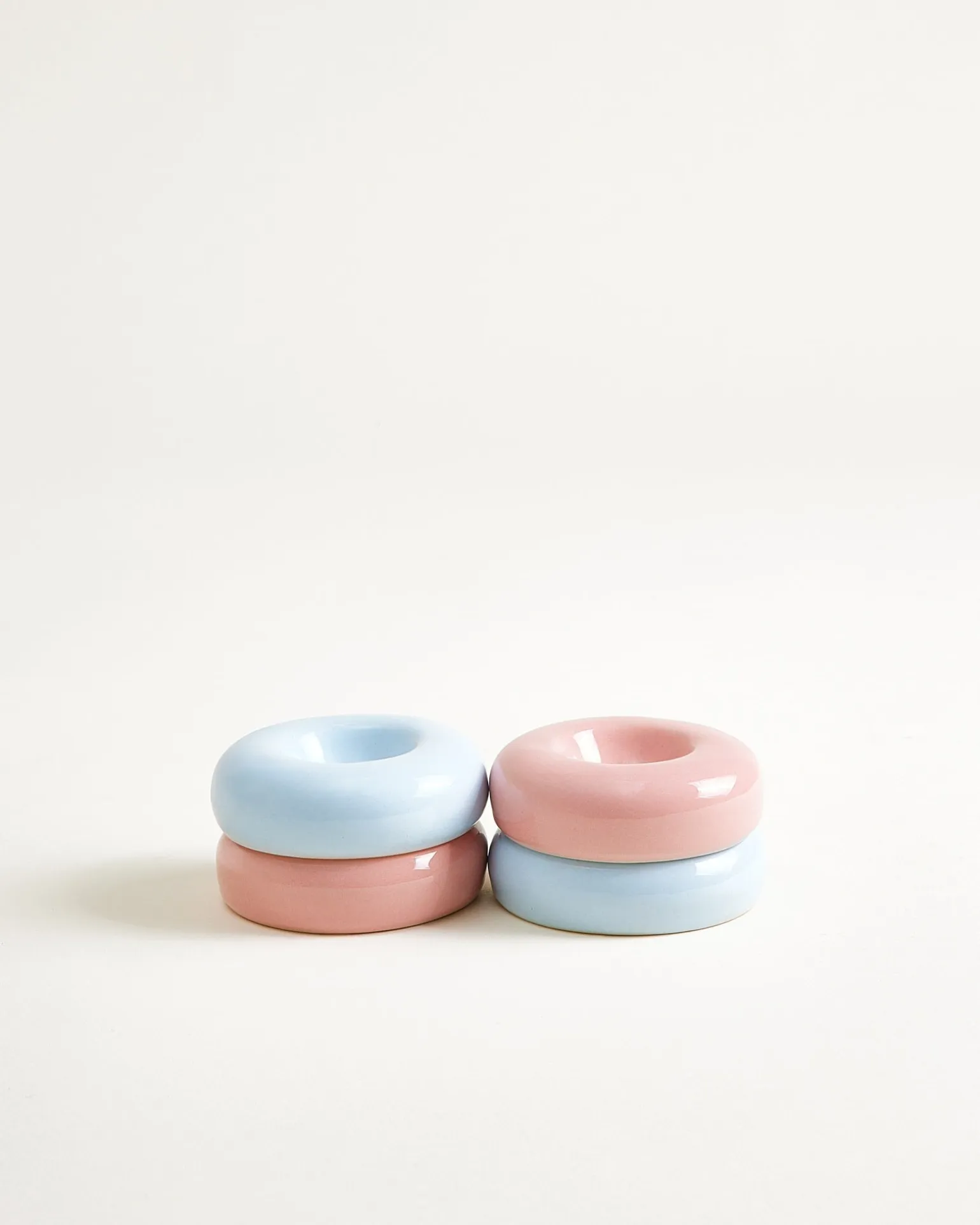 Seia Eierbecher rosa hellblau 4er-Set