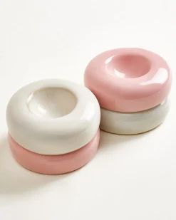 Seia Eierbecher rosa sand 4er-Set