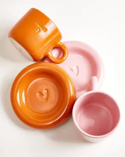 Seia Geschenk-Set Love Smile rosa orange 3-teilig