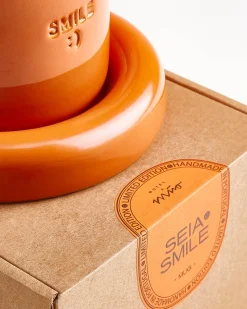 Seia Geschenk-Set Love Smile rosa orange 3-teilig