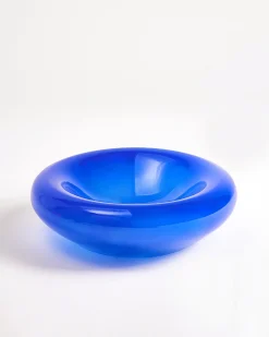 Seia Glasschale klein dunkelblau