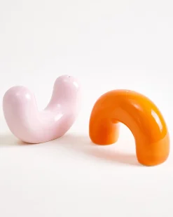 Seia Salz- & Pfefferstreuer orange rosa