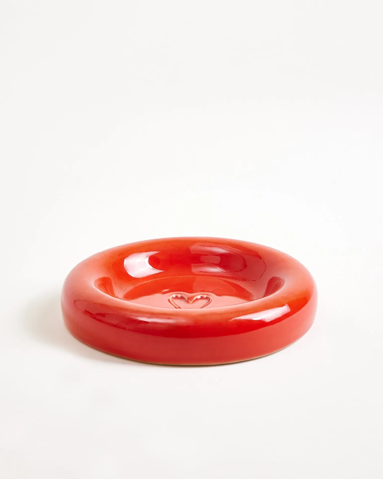 Seia Tasse & Untertasse Herz rosa rot
