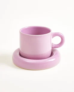 Seia Tasse & Untertasse lila
