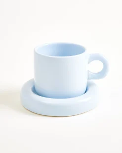 Seia Untertasse klein hellblau