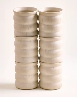 Sintra Becher groß bubble sand 6er-Set