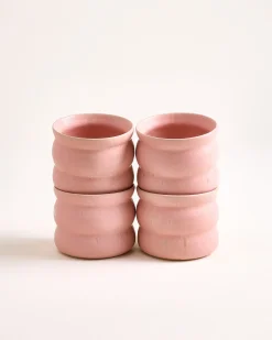 Sintra Becher klein bubble rosé 4er-Set