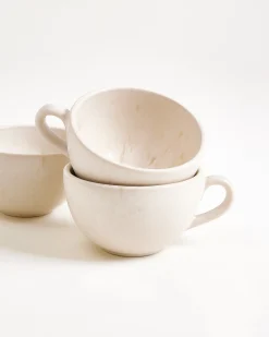 Sintra Cappuccinotasse & Untertasse klein classic sand 4er-Set