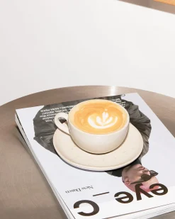 Sintra Cappuccinotasse & Untertasse klein classic sand