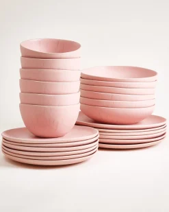 Sintra Geschirr-Set rosé 24-teilig