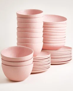 Sintra Geschirr-Set rosé 40-teilig