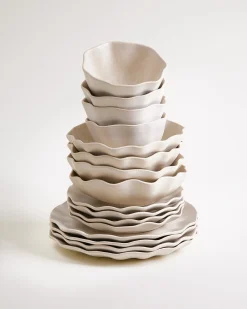 Sintra Geschirr-Set shell sand 16-teilig