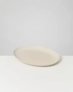 Sintra Servierplatte L oval sand