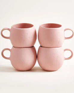 Sintra Tasse groß rosé 4er-Set