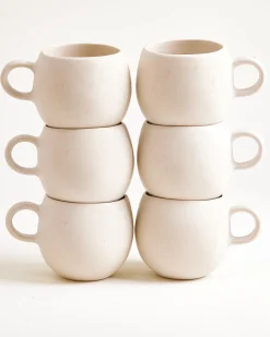 Sintra Tasse groß sand 6er-Set
