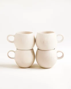 Sintra Tasse klein sand 4er-Set