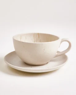 Sintra Teetasse & Untertasse groß classic sand 6er-Set