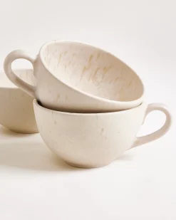 Sintra Teetasse & Untertasse groß classic sand 6er-Set