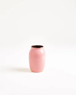 Sombra Vase S rosa braun