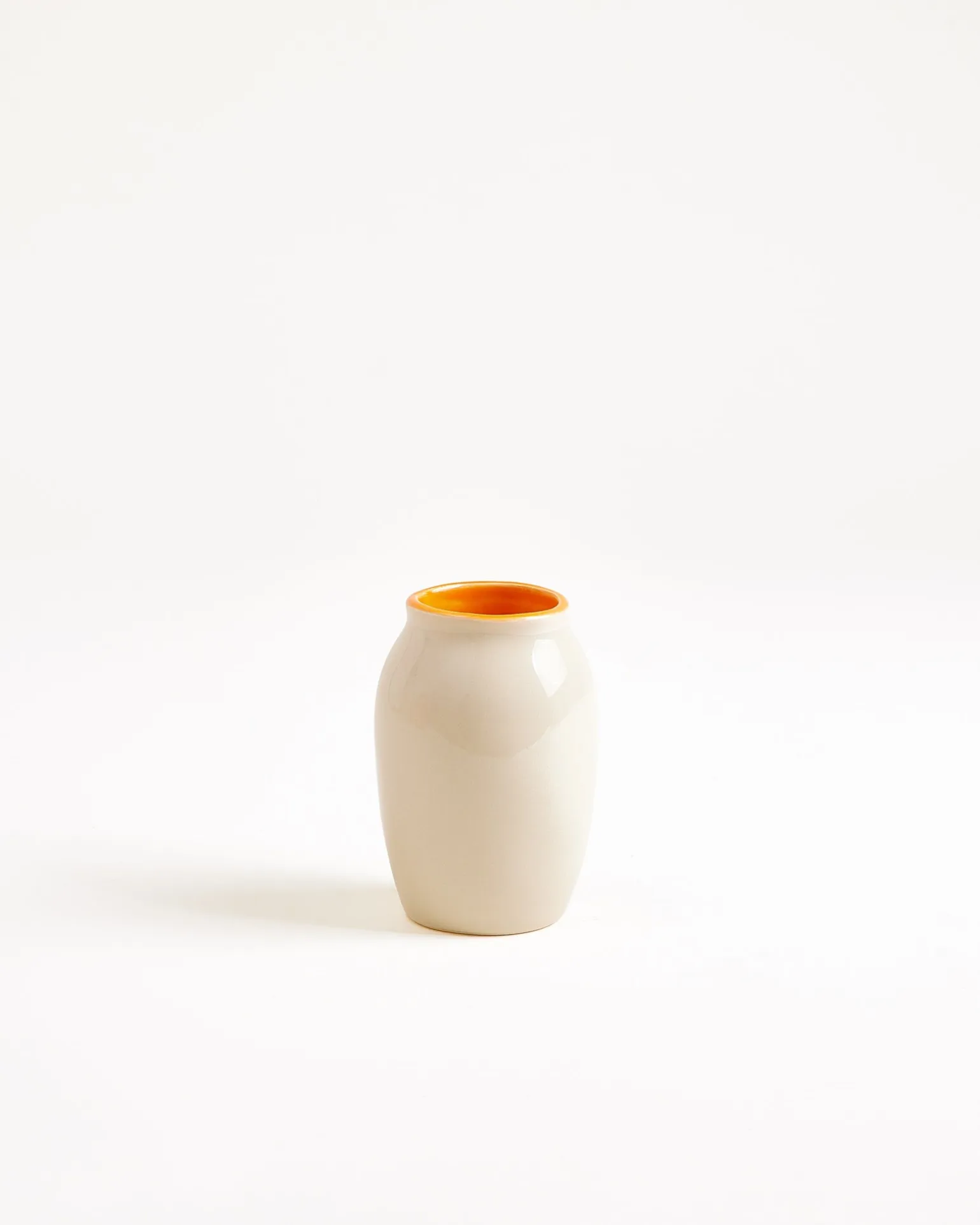 Sombra Vase S sand orange