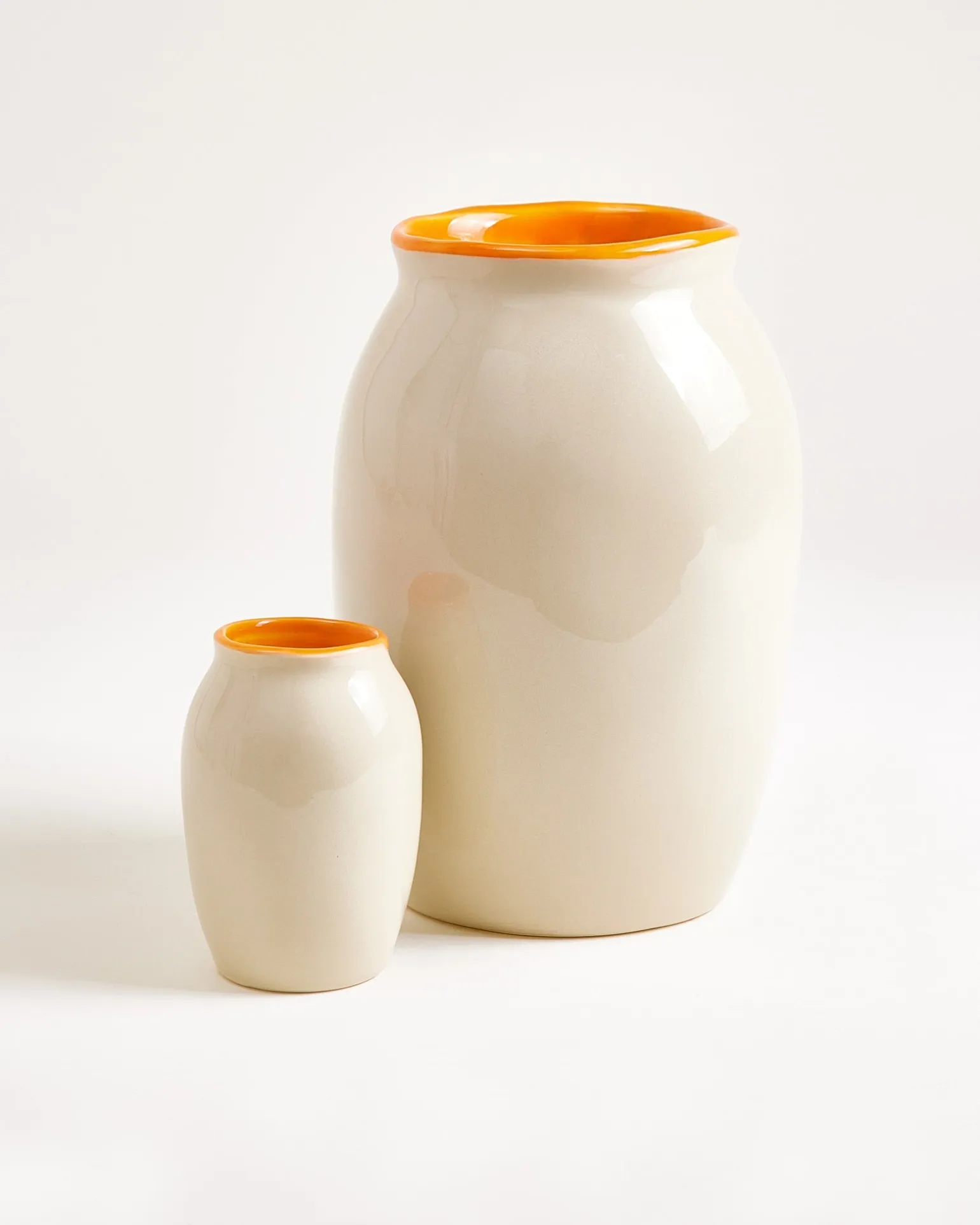 Sombra Vase S sand orange