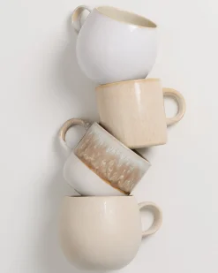 Tasse groß Sand Harmony sand 4er-Set