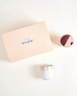To-Go Becher klein Geschenk-Set sand rosé 3-teilig