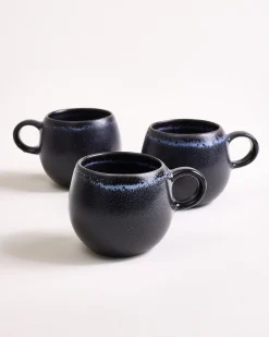 Turmalina Espressotasse schwarz 4er-Set