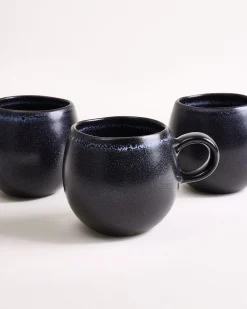 Turmalina Tasse klein schwarz 6er-Set
